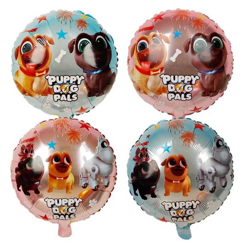 

5pcs 18 Inch Puppy Dog Foil Balloons Cartoon Air Globos Birthday Party Children's Day Decorations Supplies Kids Toys