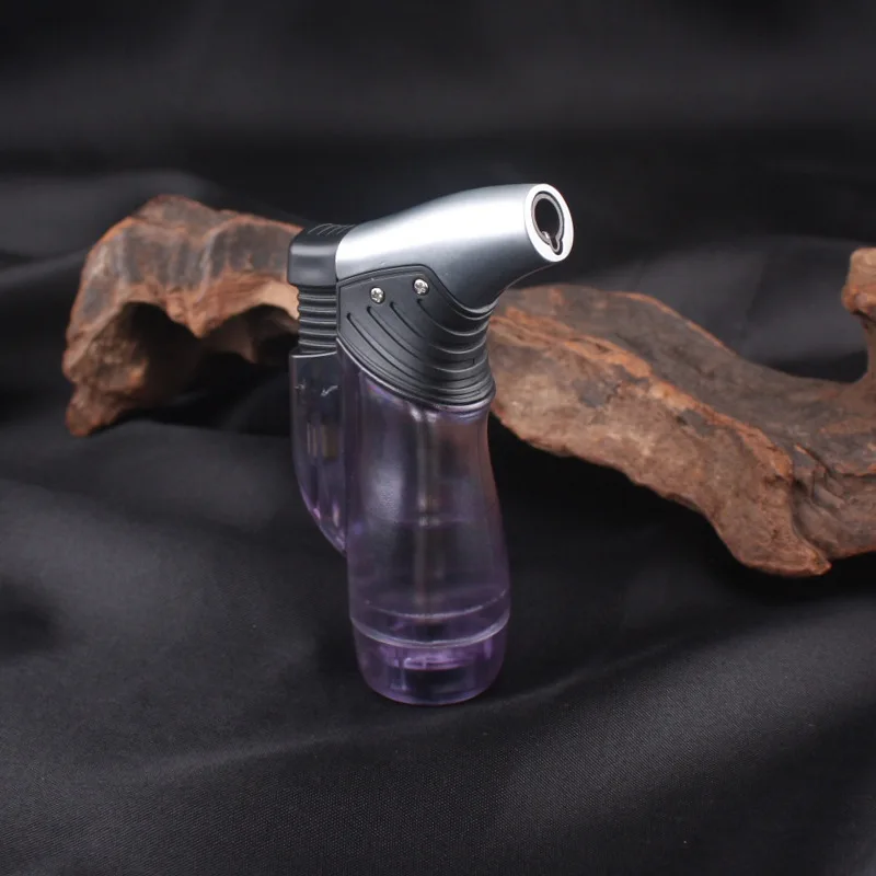 Пистолет распылитель фонарь Бутановая турбо зажигалка для сигарет трубка сигар