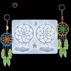 Силиконовая форма Ловец снов для рукоделия, литье из кристаллов и смолы, клей, аксессуары для зеркал, форма для рукоделия, Декор для дома и сада