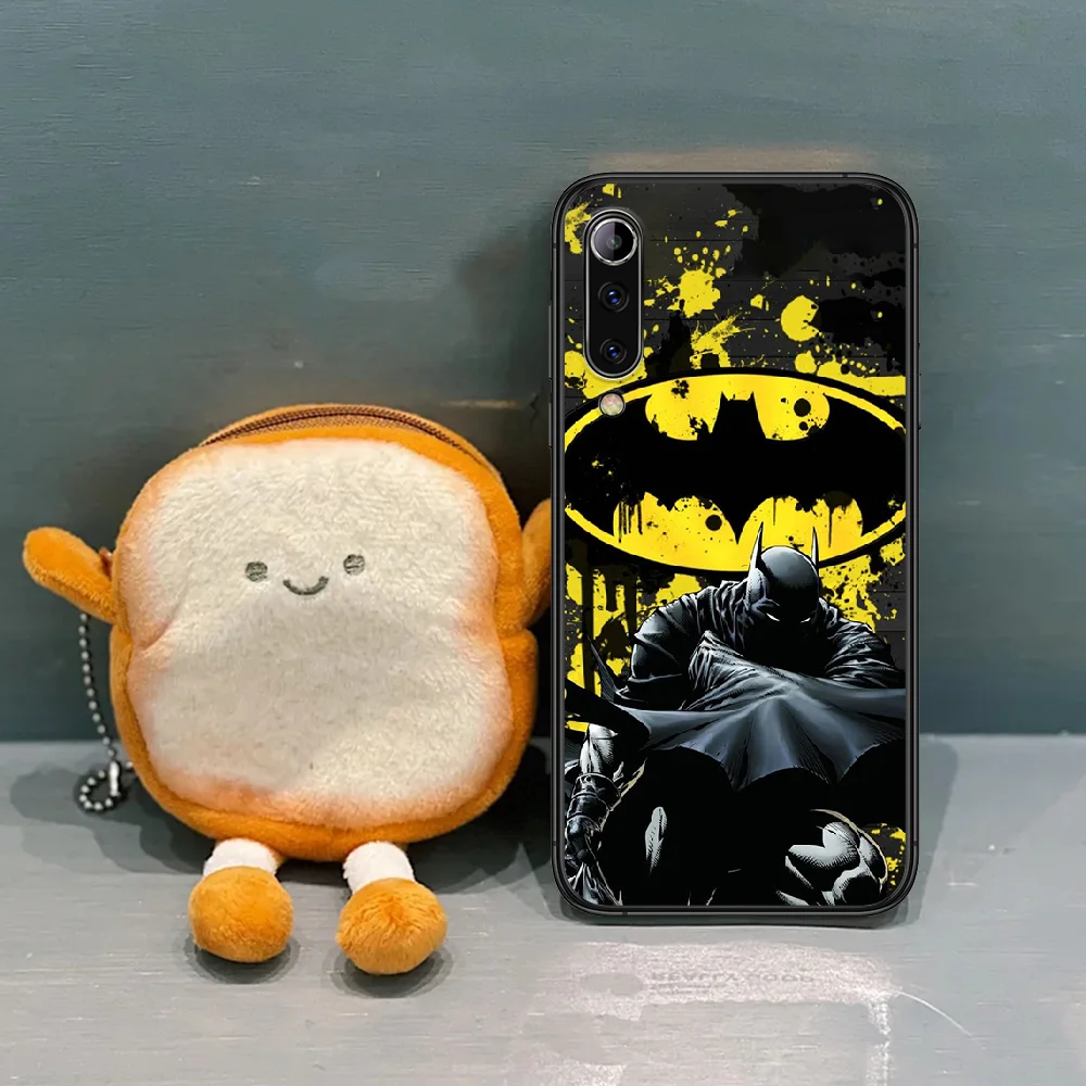 

Super Hero Bat-Mans Phone Case Cover Hull For Xiaomi Mi 8 9 10 T note 10 Lite Pro 5G A pocox 2 3 black Coque Pretty Waterproof