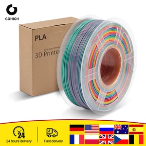 GOHIGH PLA  Filament 1.75mm 1kg 3D Printing Materials Multi-colors For Choose  PLA 3D Filament Fast Shipping