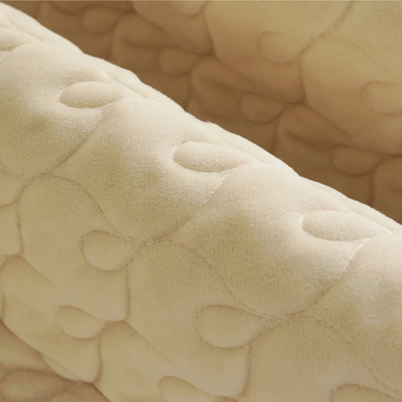 Европейский однотонный толстый плюшевый универсальный чехол для дивана