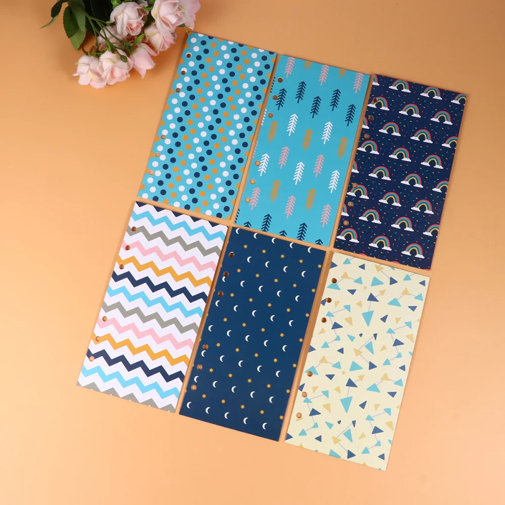 

26pcs Budget Envelopes Set Creative 6 Holes Cash Envelopes with Budget Sheets and Label Stickers Coupon Organizer Wallet