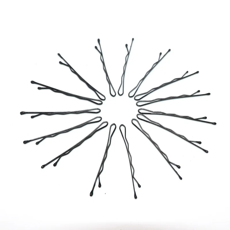 1set 60PC Hair Clips 's Barrette Ladies Barber Clip Pins Invisible Grips Professional Hairpin Two Types# | Красота и здоровье