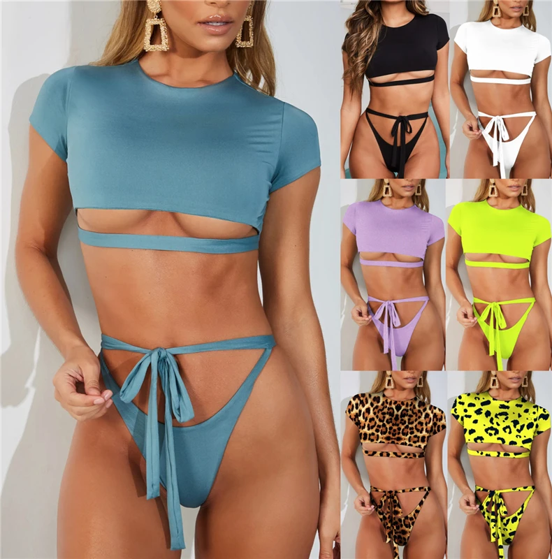 

Bandage Women Set Sexy Two Piece