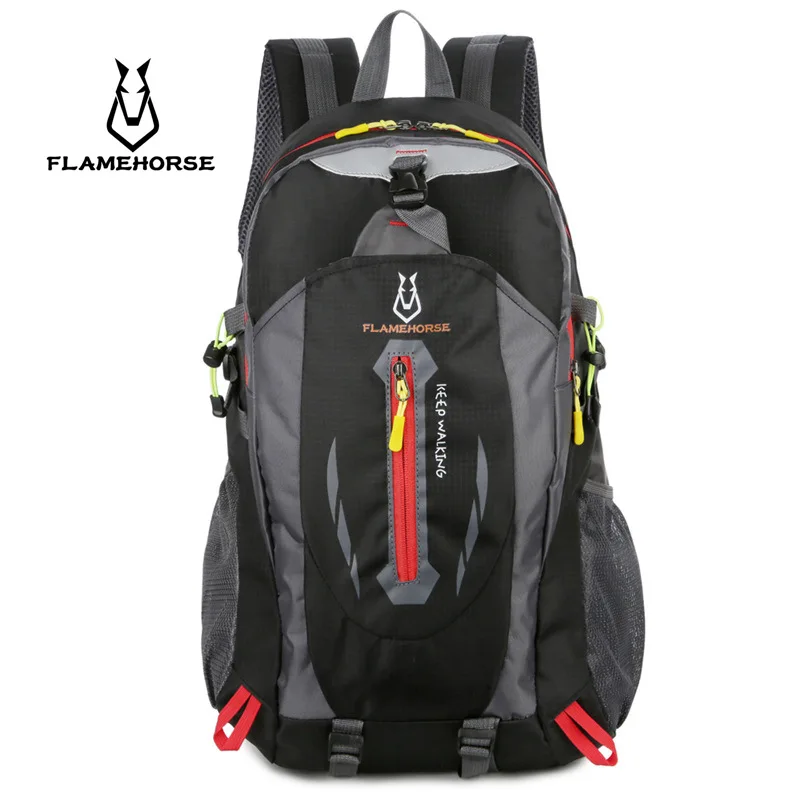 

40L outdoor mountaineering backpack sports travel camping hiking hiking shoulder travel waterproof riding shoulder bag