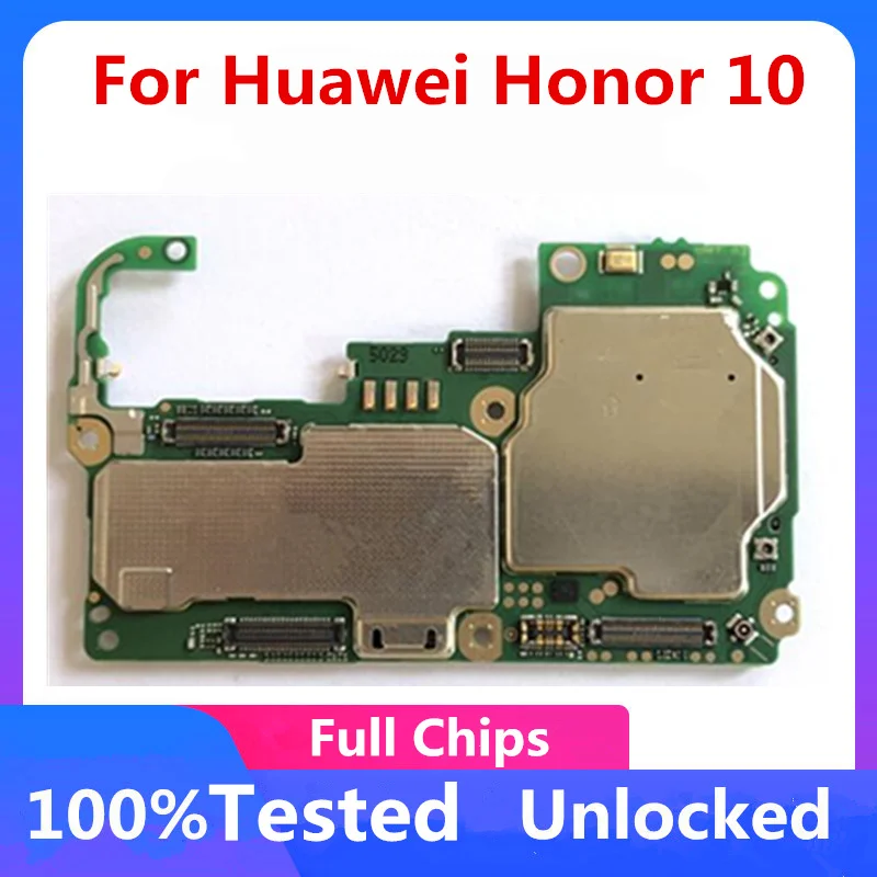 Оригинальная материнская плата для huawei honor 10 разблокированная логическая с