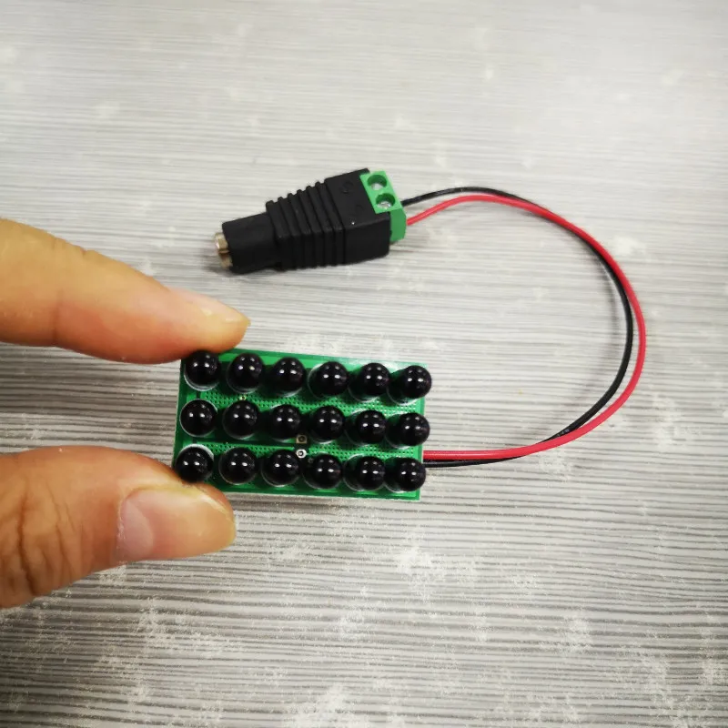 Инфракрасный светодиодный светильник 12 в пост. Тока 940 нм ИК инфракрасный панель