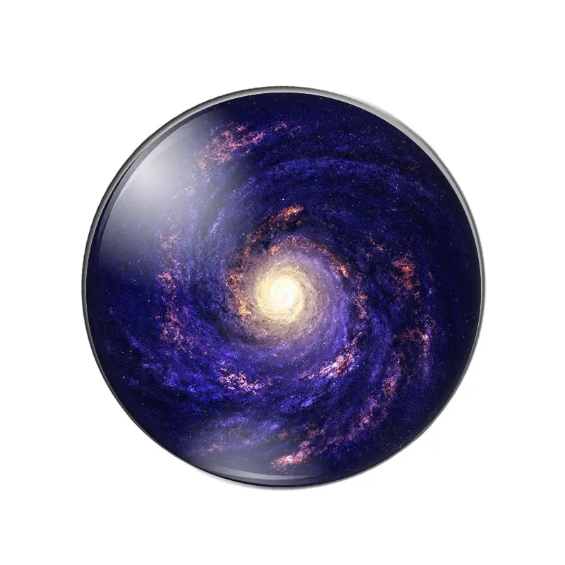 Новинка Космический небула стеклянный кабошон купол астрономический гик модные