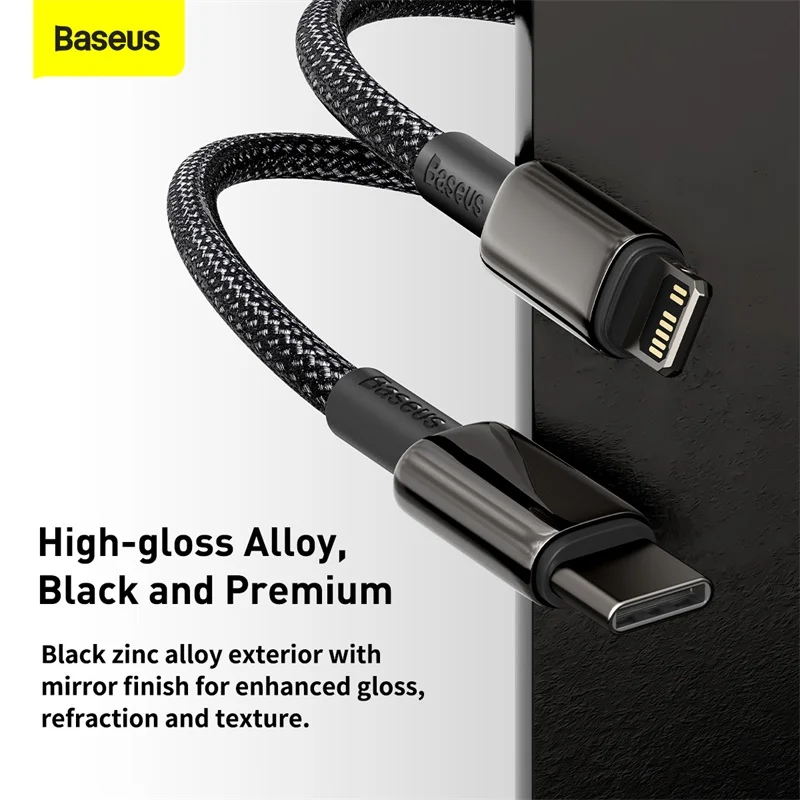 Кабель для передачи данных Baseus PD 20 Вт USB C iPhone 14 13 12 11 Pro Max XR XS SE кабель быстрой
