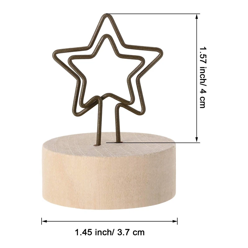 15 упаковок деревянная база визитница Страна Стиль ПРОВОЛОКА ДЕРЖАТЕЛЬ для