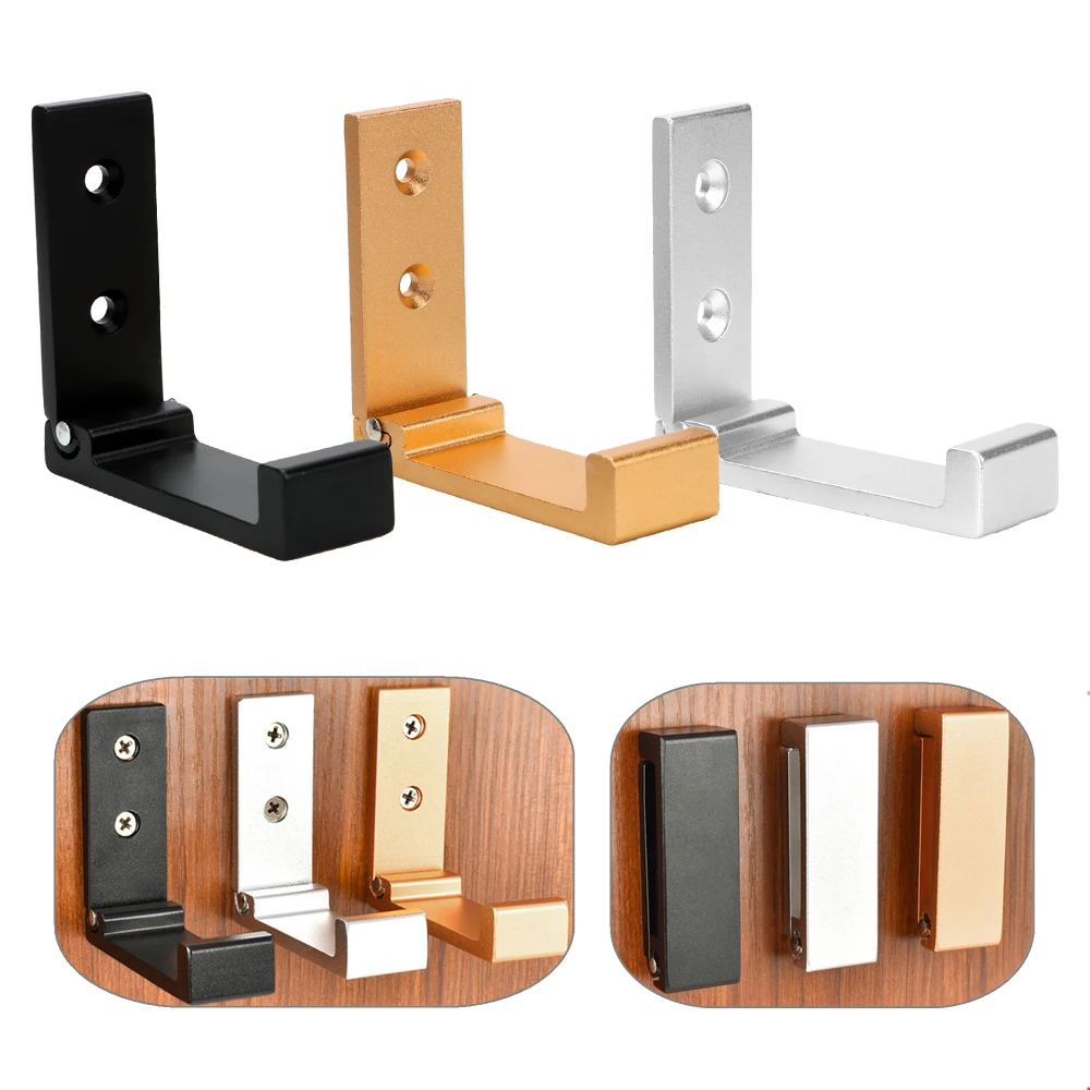 

Складные крючки, настенные вешалки для одежды, креативные вешалки из алюминиевого сплава для одежды, полотенец, вешалка для пальто, нержаве...