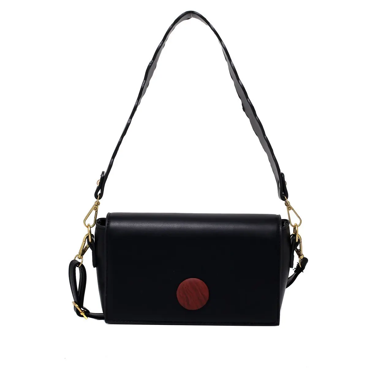 

Fashion PU Crossbody Bags Shoulder Bags Designer Brand Chic Strap Female Handbags Luxury Pu Leather Crossbody Messenger Bag Sac