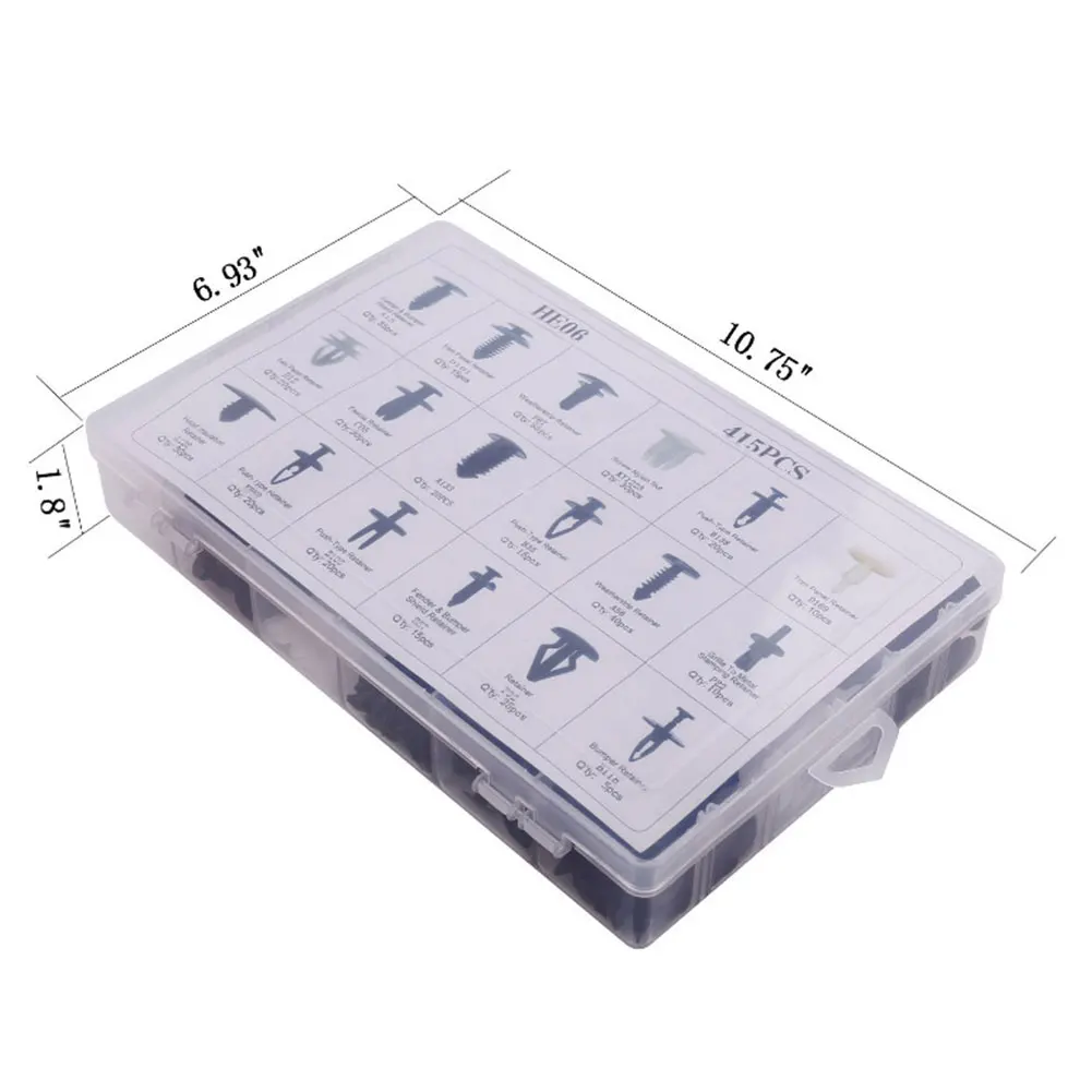 415 шт./компл. автомобильный внедорожник брызговик крыло двери бампер отделка