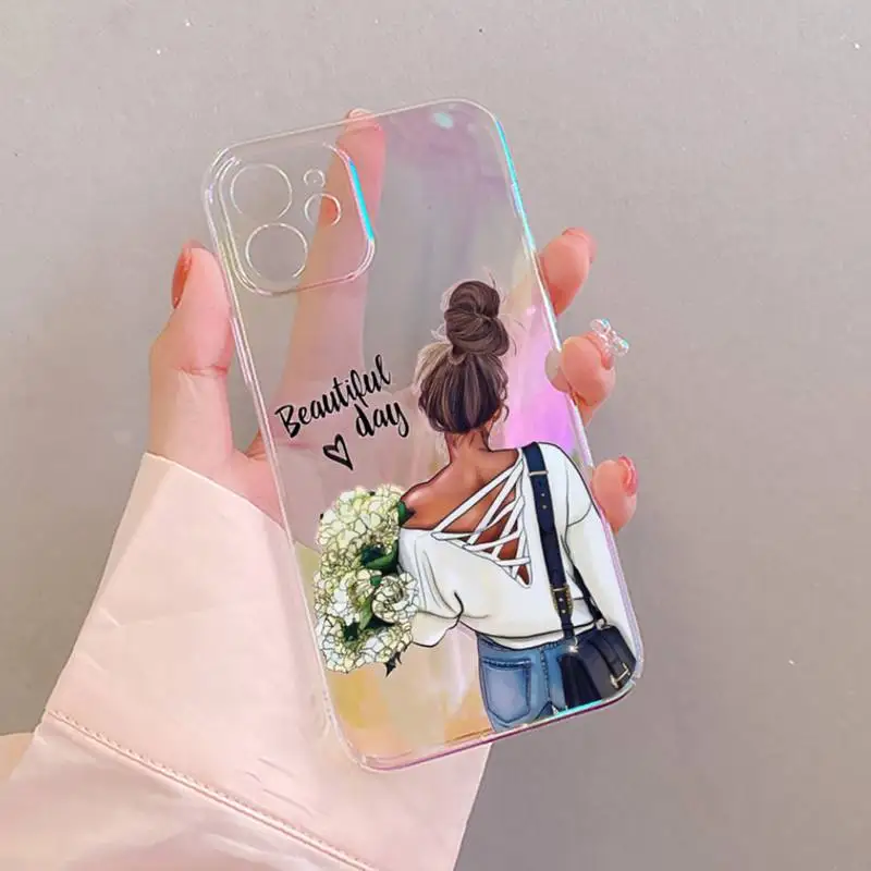 

Grils coffe Phone Case For iphone 11/12 Pro 11Pro/12Pro Max mini 6 7 8 6s Plus Case For iphone X XR XS max SE 2020 Apple Cover