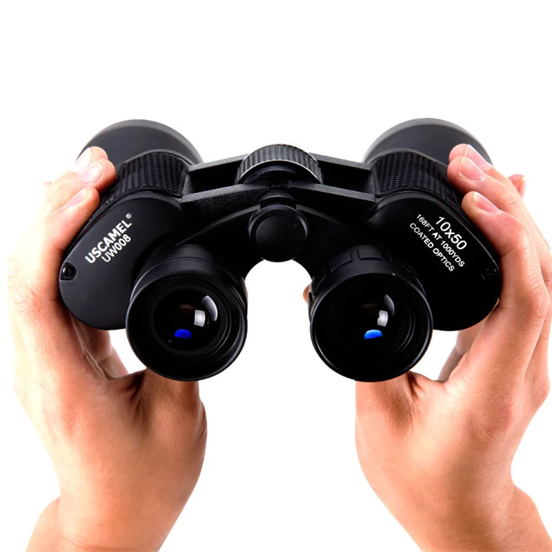 

New 10X50 binoculars high-quality high-magnification high-definition professional outdoor travel hiking night vision glasses
