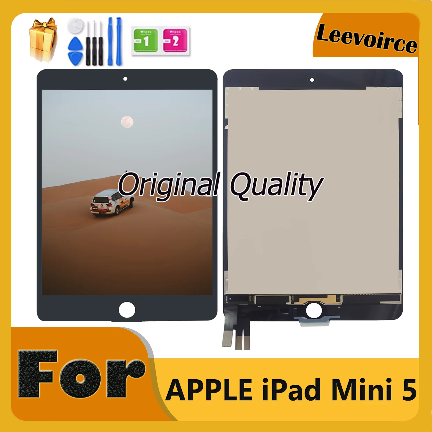 Оригинальный ЖК-дисплей для iPad Mini 5 A2133 A2124 A2126 сенсорный экран дигитайзер датчики