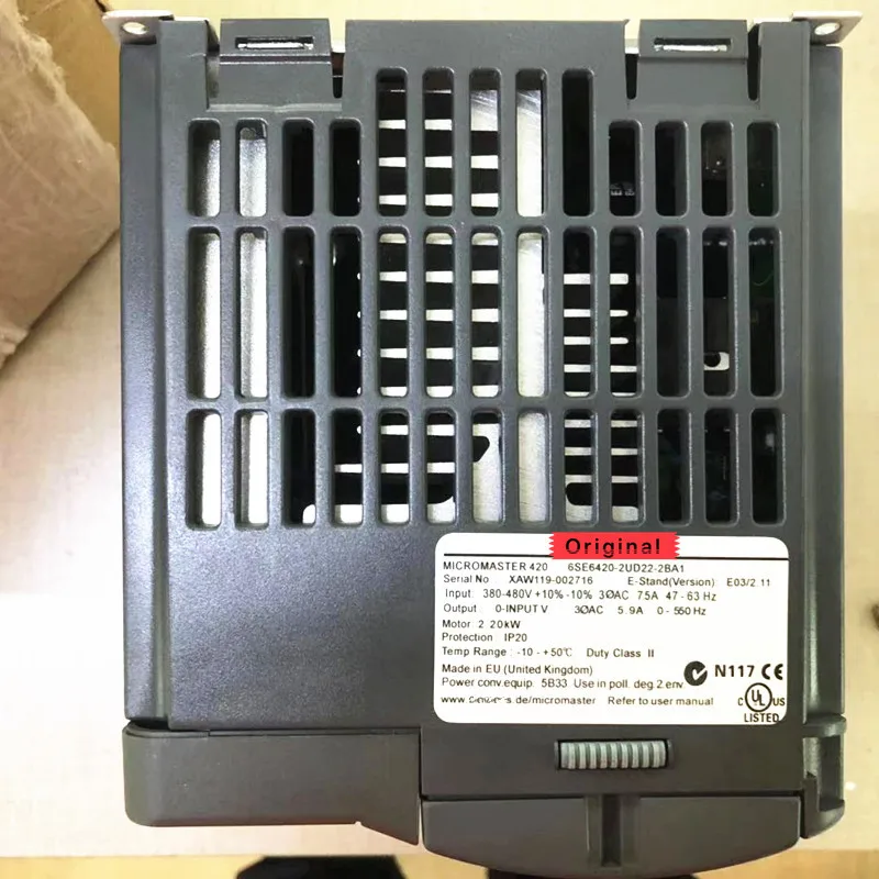 Оригинал в новой коробке 6SE6420-2UD22-2BA1 | Электроника