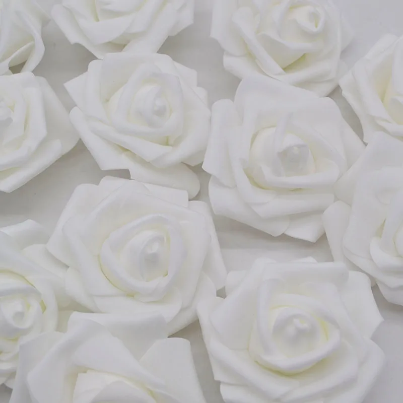 Искусственные розы YONGSNOW 6 см, 20/50 шт