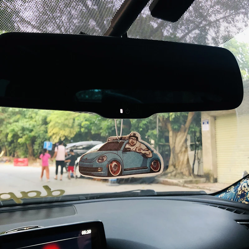 1 шт. подвесной автомобильный освежитель воздуха для Volkswagen Beetle Golf зеркало заднего вида кулон автомобильный парфюм подвешиваемый