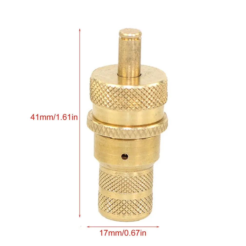 

4Pcs 4WD Universal Brass Off-Road Automatic Tire Tyre Deflators Valve Set 6-30 PSI Adjustable bleeder Set