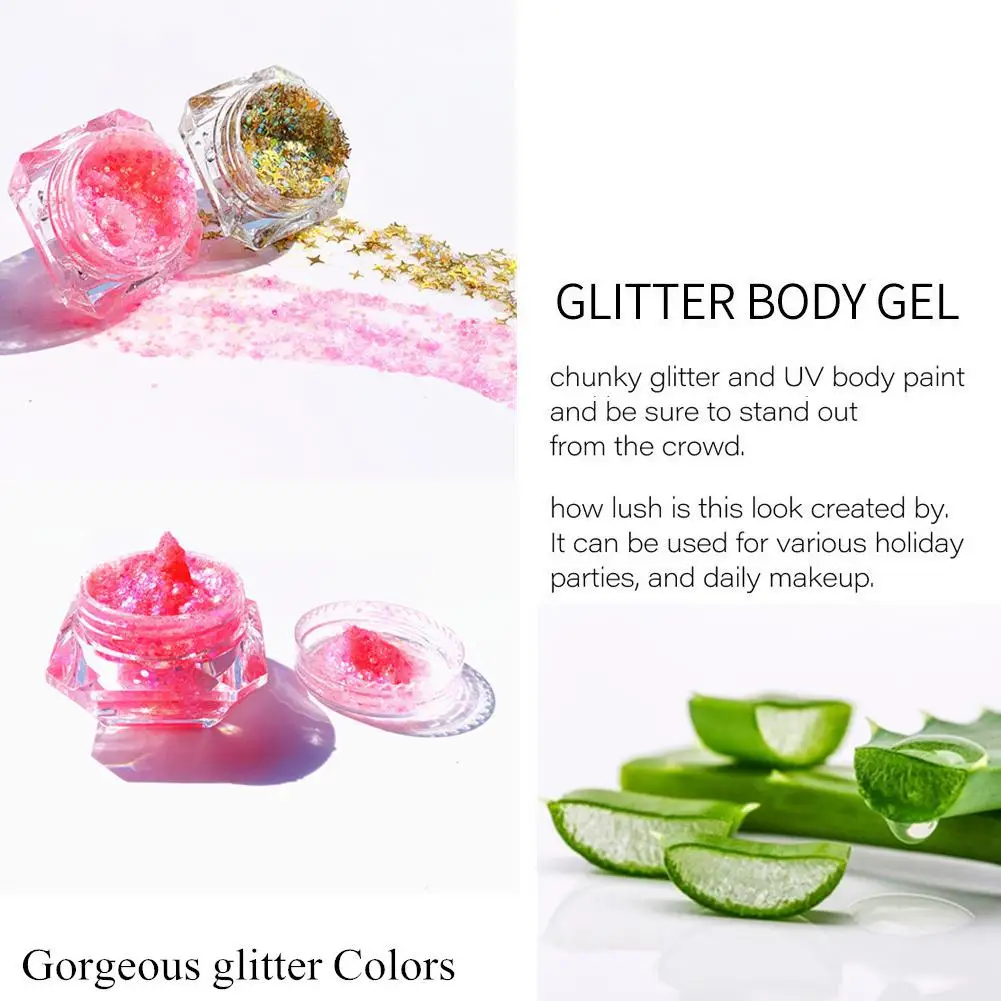 Тени для век жидкие русалки макияж тени гель тела лица блестки блеск глаз крем