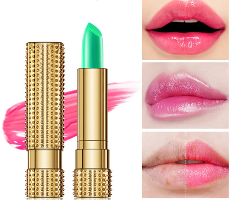 Новинка! Влаги круглый бальзам для губ с алоэ вера Натуральный губ. Температура