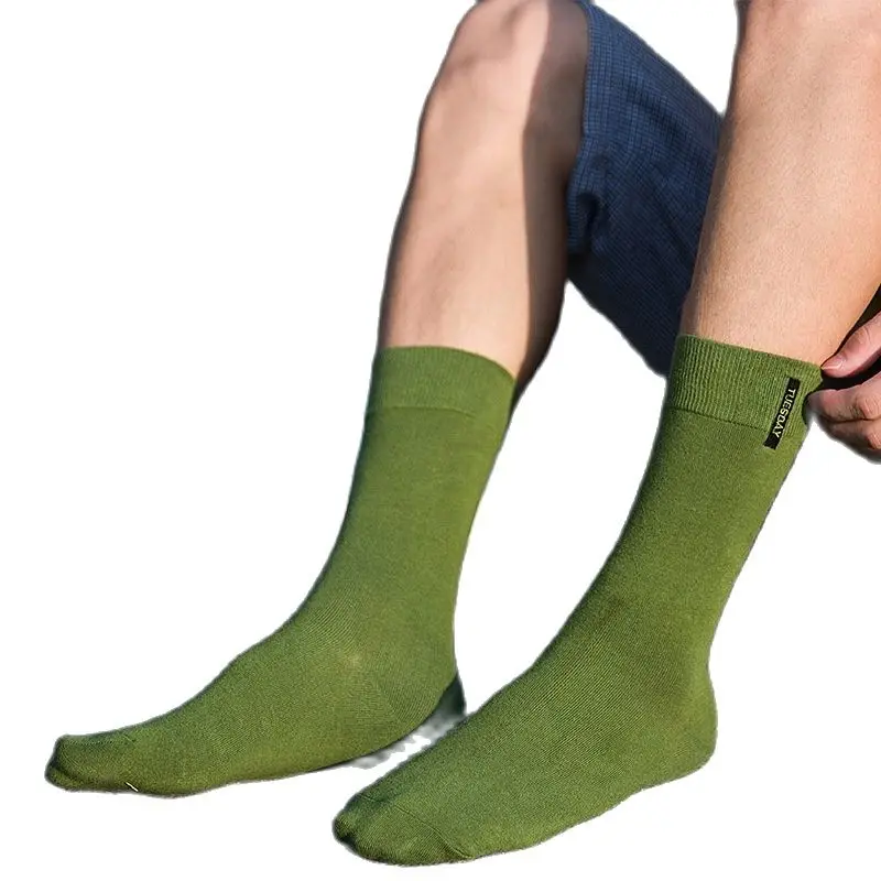 

5 Pairs/Lot Autumn Fashion Men's Happy Socks British Style Gentleman Harajuku Socks Winter Male Long Big Size 39-45 Sokken Gift