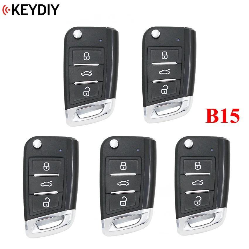 5 шт./лот Оригинальный Универсальный KEYDIY B15 пульт дистанционного управления B