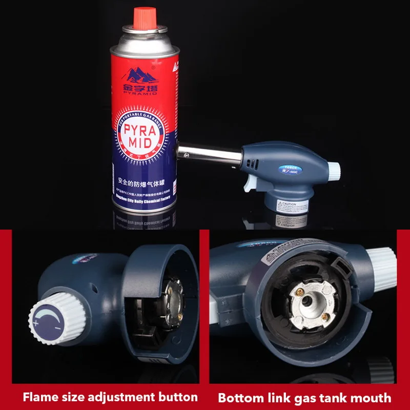 Juneiour газовый сварочный фонарь огнемет Бутановая горелка с автоматическим