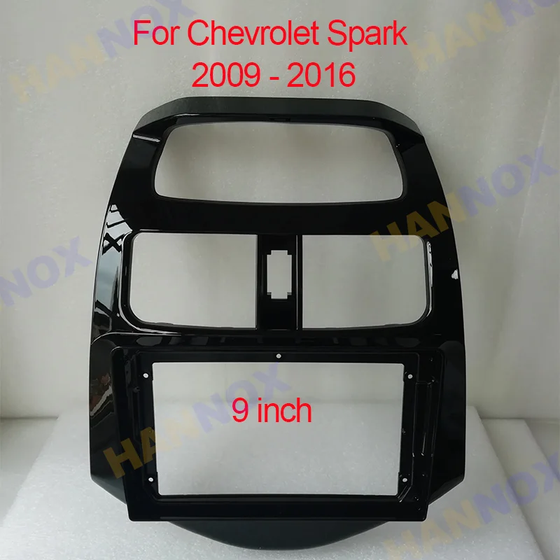

Автомагнитола 2DIN, 9 дюймов, Android, GPS, мультимедийный плеер с рамкой для CHEVROLET Spark 2009 - 2016