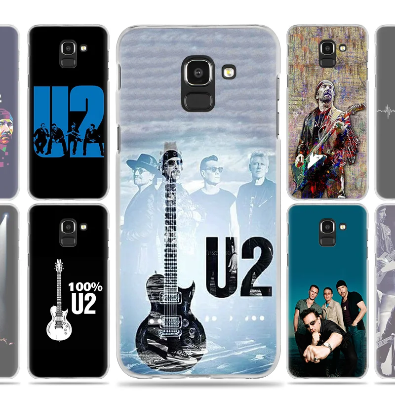 U2 Боно край чехол для samsung Galaxy A50 A80 A70 A60 A40 A30 A20 A20e A10 A9 A7 A6 Note 8, 9, 10, плюс 5G Funda Капа