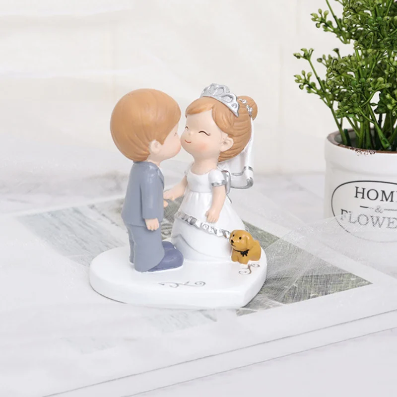 Романтичные настольные декоративные фигурки милые украшения для свадьбы