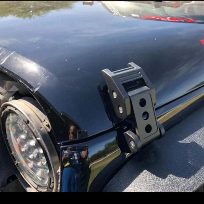 Черные замки и фурнитура блокировка капота защелка противоугонная решетка замок