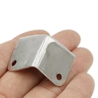 4 шт., серебристые жесткие пластиковые защитные уголки для динамиков