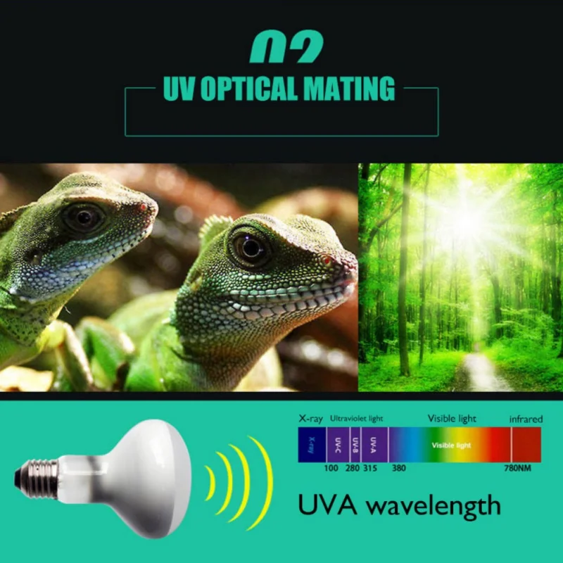 UVA + UVB лампа для рептилий лампы черепаха гигантская UV светильник Лампа