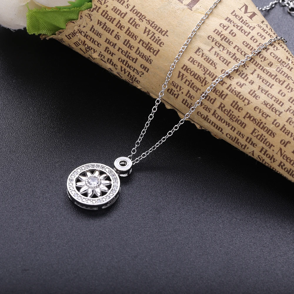 SHADOWHUNTERS Япония популярное Стерлинговое Серебро 925 пробы круглый кулон с