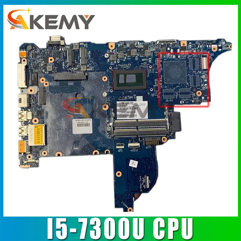 

916834-601 916834-001 аккумулятор большой емкости CLOONEY-6050A2860101-MB-A01 для HP Probook 640 650 G3 материнская плата для ноутбука SR340 I5-7300U DDR4