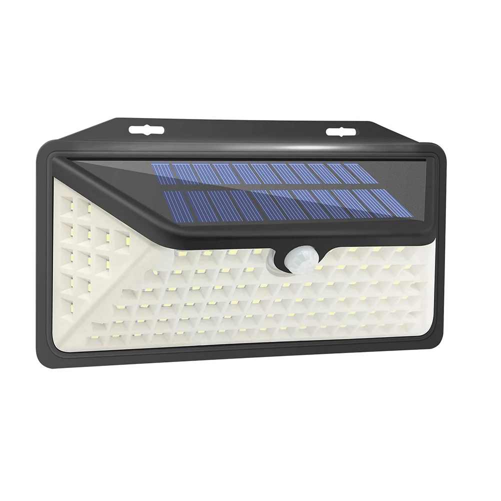 Светодиодный солнечный светильник на открытом воздухе 3 сторонний стенная