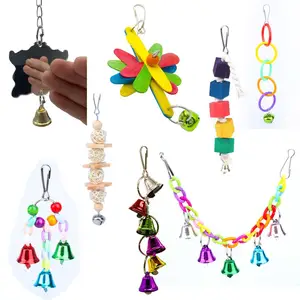 Маленькие птички, игрушки для попугаев, подставка для волнистых попугаев игрушечные попугаи качели для домашних любимцев и аксессуары, игрушки для попугаев