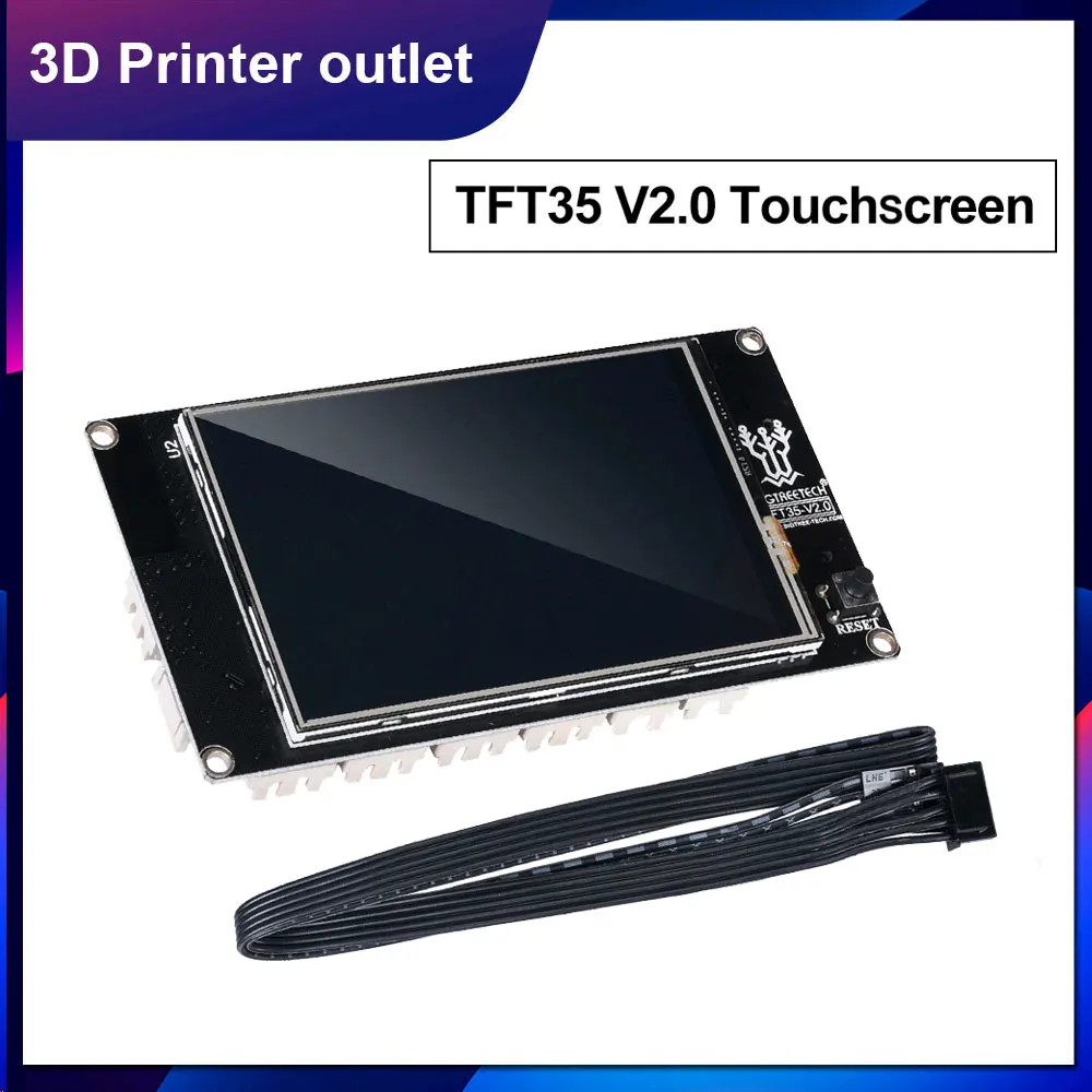 TFT35 V2.0 3 5 дюймов 3D принтер сенсорный дисплей Смарт контроллер панель Поддержка