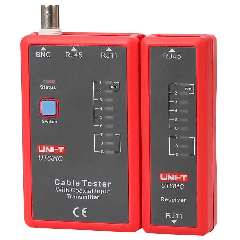 UNI T UT681L/UT681C/UT681HDMI кабельный тестер Телефонная линия/Сетевая линия проверки/Ethernet
