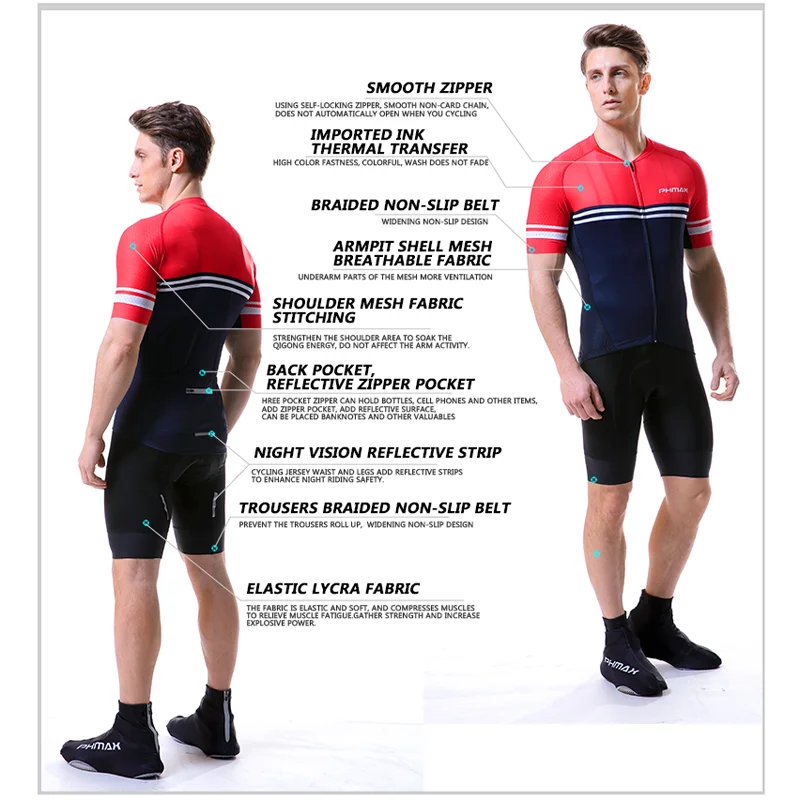 Комплект спортивной одежды для велоспорта PHMAX Pro одежда горного велосипеда гонок