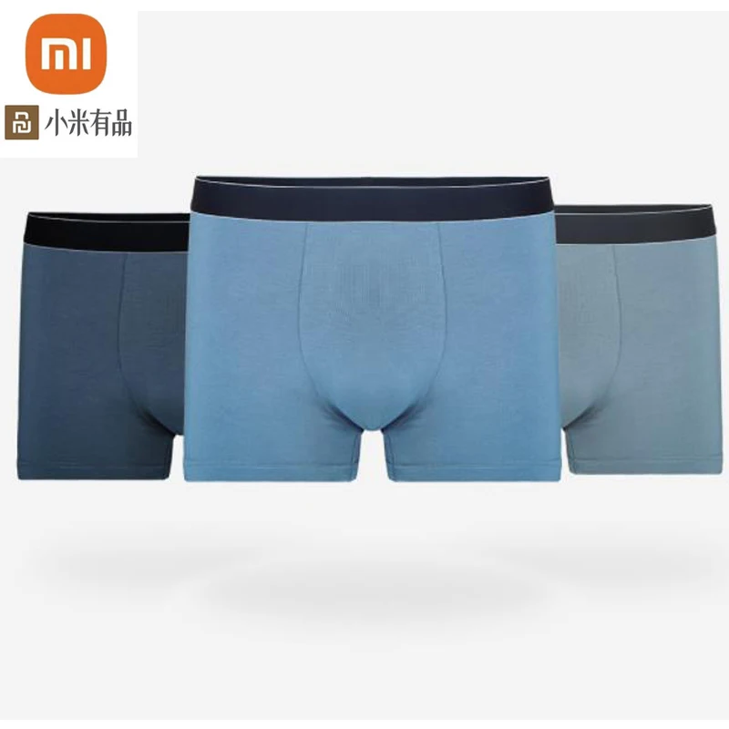 

Мужские трусы-боксеры xiaomi youpin, серебристые, ионные, антибактериальное нижнее белье, класс 3А, прохладные и дышащие, сексуальное нижнее белье