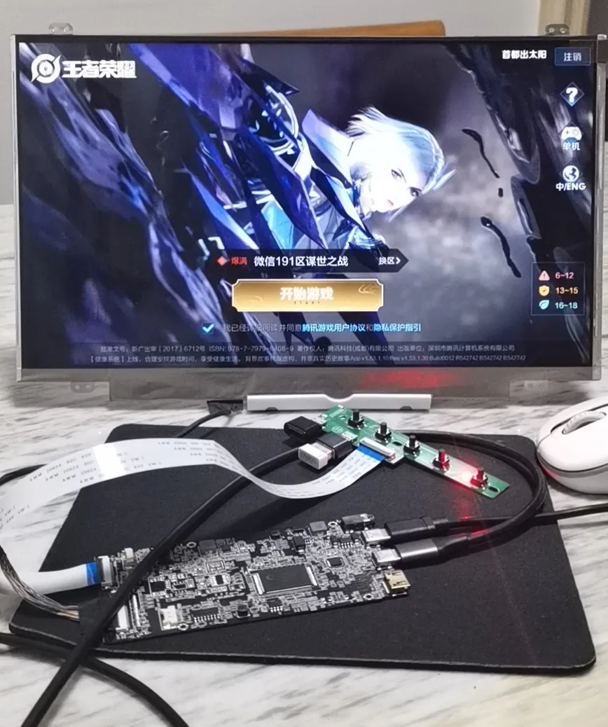 Портативный Мобильный дисплей 13 3 &quot14&quot HDMI компьютера внешний может быть