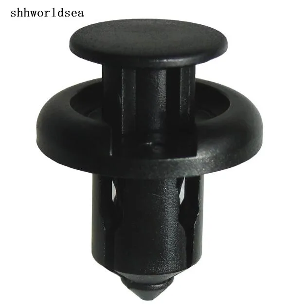 Shhworldsea фиксатор нажимного типа для Nissan 66824-01G00, диаметр 12 мм, подходит для отверстия 6 мм, пластиковый зажим Dihatsu Suzuki, Новинка