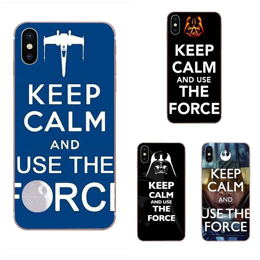 Сохраняйте спокойствие с помощью форс Дарт Вейдер для LG G2 G3 G4 G5 G6 G7 K4 K7 K8 K10 K12 K40 Mini