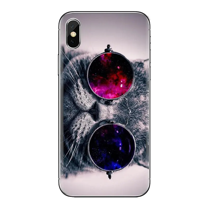Cell Phone Case Cover Flat Hipster Glasses For iPhone XS Max XR X 4 4S 5 5S 5C SE 6 6S 7 8 Plus Samsung Galaxy J1 J3 J5 J7 A3 A5 |
