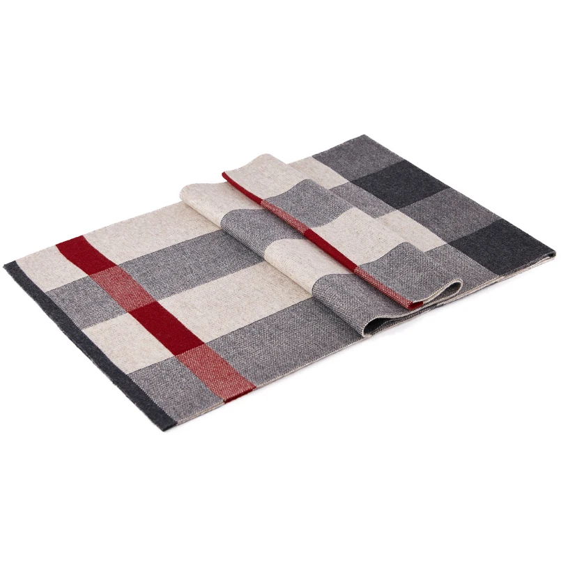 Зимние мужские шерстяные шарфы Мужской дизайнерский шарф мужской роскошный 2020