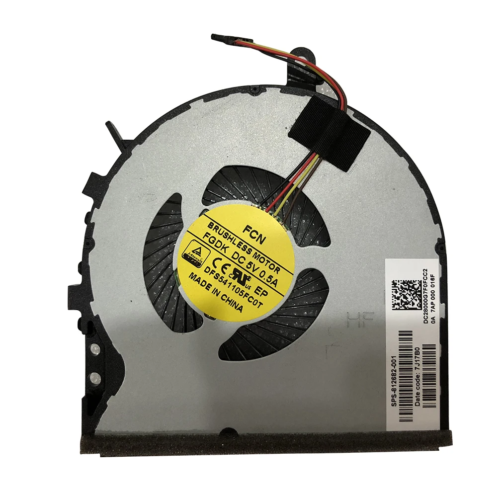 Новинка охладитель для ноутбука ЦП охлаждающий вентилятор HP Envy 17-N 15-AE 15-AH 15-AE019TX